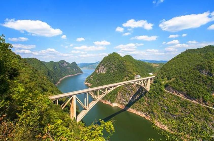 江界河大桥全景